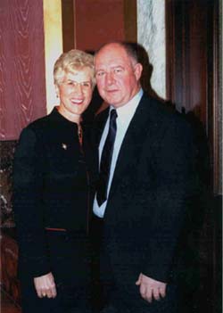 Governor Judy Martz and Mr. Harry Martz